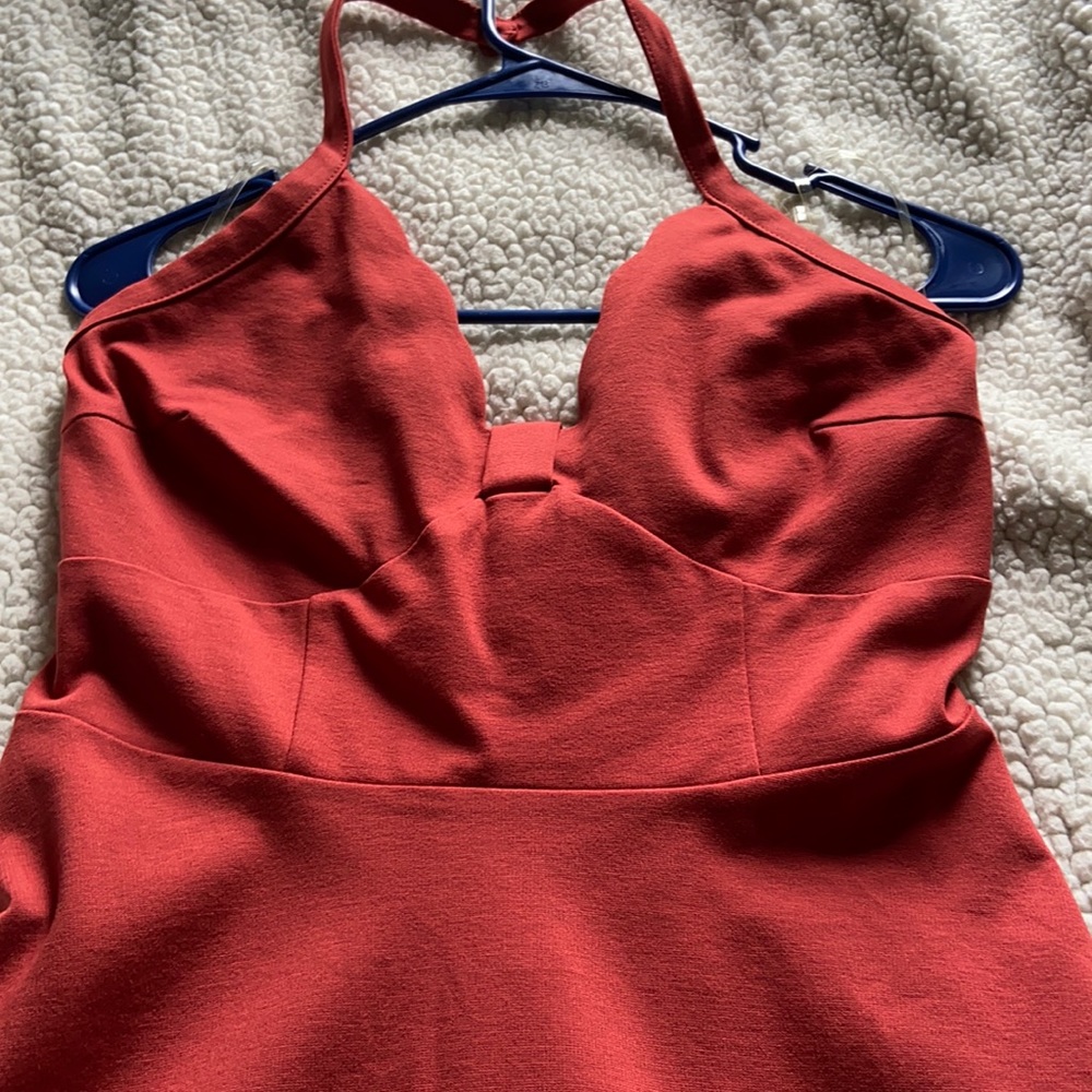 Halter neck dress